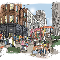 Aldgate Connect BID drawing