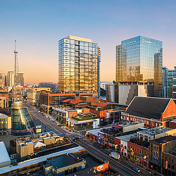 Fifth + Broadway aerial view